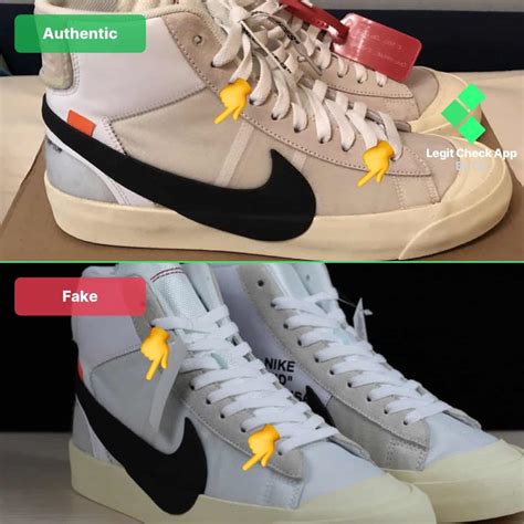 nike off white blazer real vs fake|nike blazer off white false.